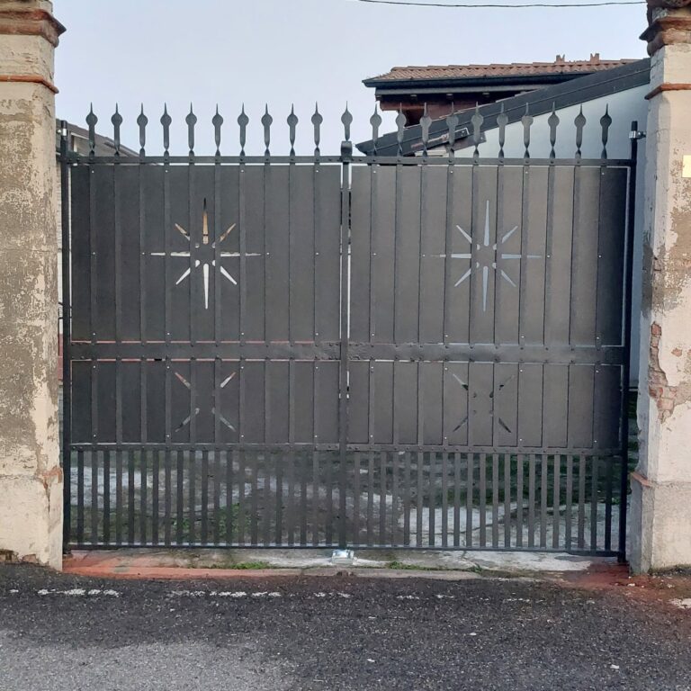 Cancelli in lamiera a taglio laser a Brescia